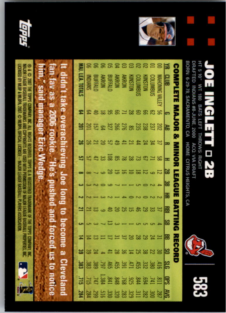 A0058- 2007 Topps Baseball Karten 492-661 + Einsätze -du Pick- 15 + Gratis US - Bild 173 von 317