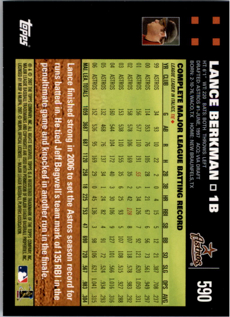 A0058- 2007 Topps Baseball Karten 492-661 + Einsätze -du Pick- 15 + Gratis US - Bild 187 von 317