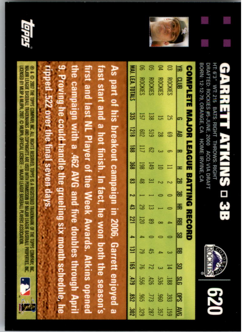A0058- 2007 Topps Baseball Karten 492-661 + Einsätze -du Pick- 15 + Gratis US - Bild 247 von 317
