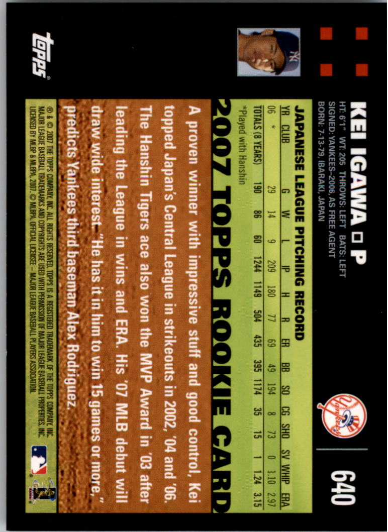 A0058- 2007 Topps Baseball Karten 492-661 + Einsätze -du Pick- 15 + Gratis US - Bild 279 von 317