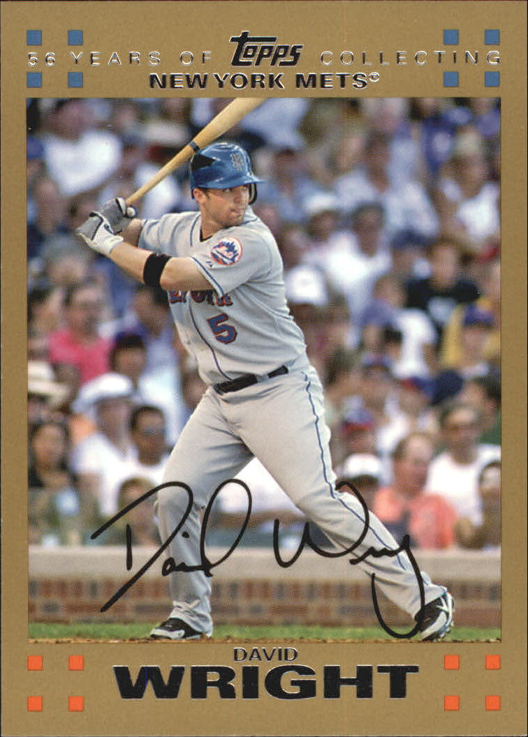 2007 Topps Gold #260 David Wright