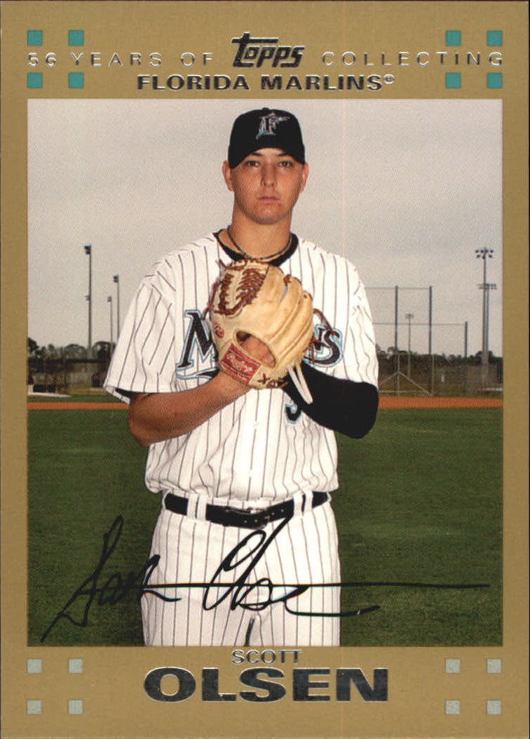 S.マクガフ 1／5シリアル toppsカード 2007 Topps Gold #557 Scott Olsen /2007 - NM-MT | eBay