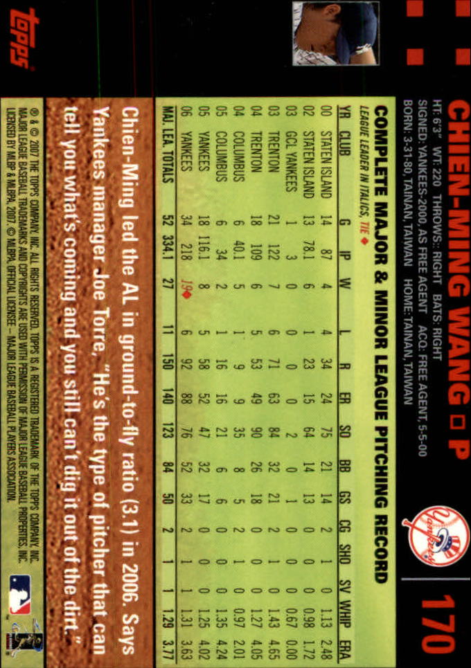 B4549- 2007 Topps Rot Rücken BB Karten 1-250 Parallel -du Pick- 15 + Kostenlose - Bild 335 von 493