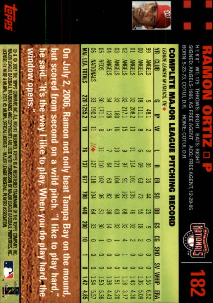 B4549- 2007 Topps Rot Rücken BB Karten 1-250 Parallel -du Pick- 15 + Kostenlose - Bild 359 von 493