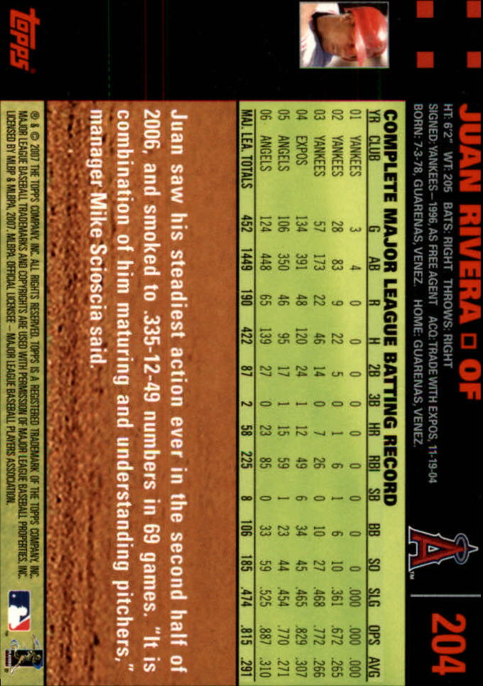 B4549- 2007 Topps Rot Rücken BB Karten 1-250 Parallel -du Pick- 15 + Kostenlose - Bild 403 von 493