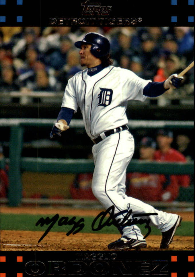 Magglio Ordonez-Ivan Rodriguez 2007 Topps #149 Detroit Tigers