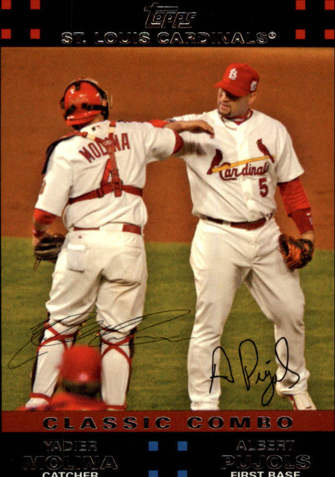 2007 Topps Red Back #329 Y.Molina/A.Pujols CC