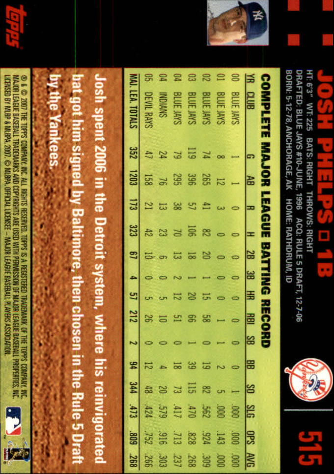 B4549- 2007 Topps Rot Rücken BB # S 501-660 Parallels -du Pick- 15 + Kostenlose - Bild 31 von 313