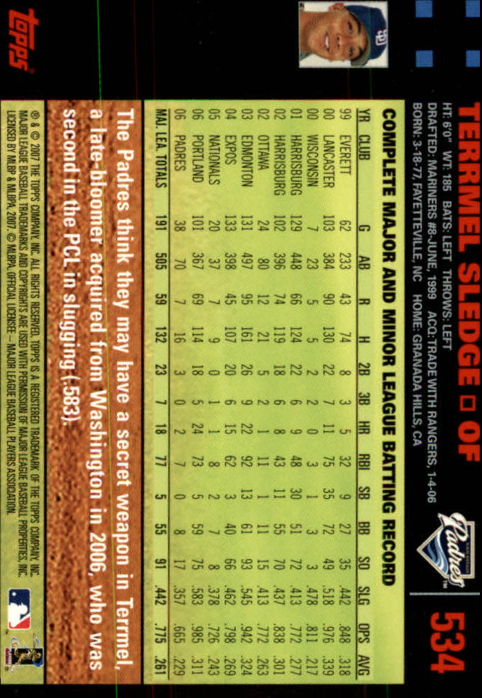 B4549- 2007 Topps Rot Rücken BB # S 501-660 Parallels -du Pick- 15 + Kostenlose - Bild 69 von 313
