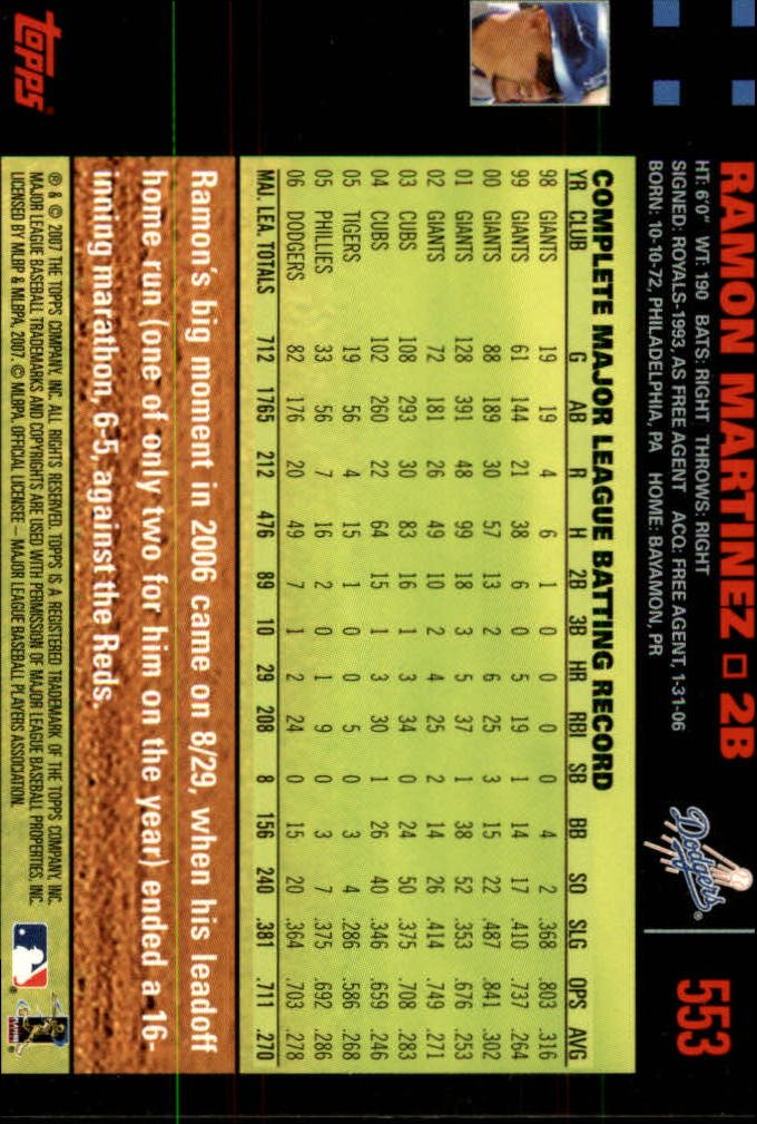 B4549- 2007 Topps Rot Rücken BB # S 501-660 Parallels -du Pick- 15 + Kostenlose - Bild 107 von 313