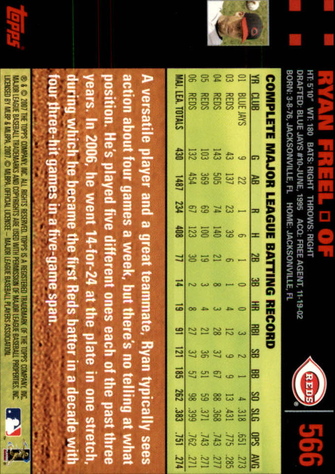 B4549- 2007 Topps Rot Rücken BB # S 501-660 Parallels -du Pick- 15 + Kostenlose - Bild 133 von 313