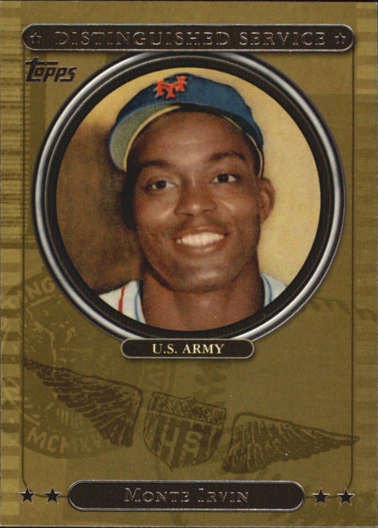 2007 Topps Distinguished Service #DS5 Monte Irvin