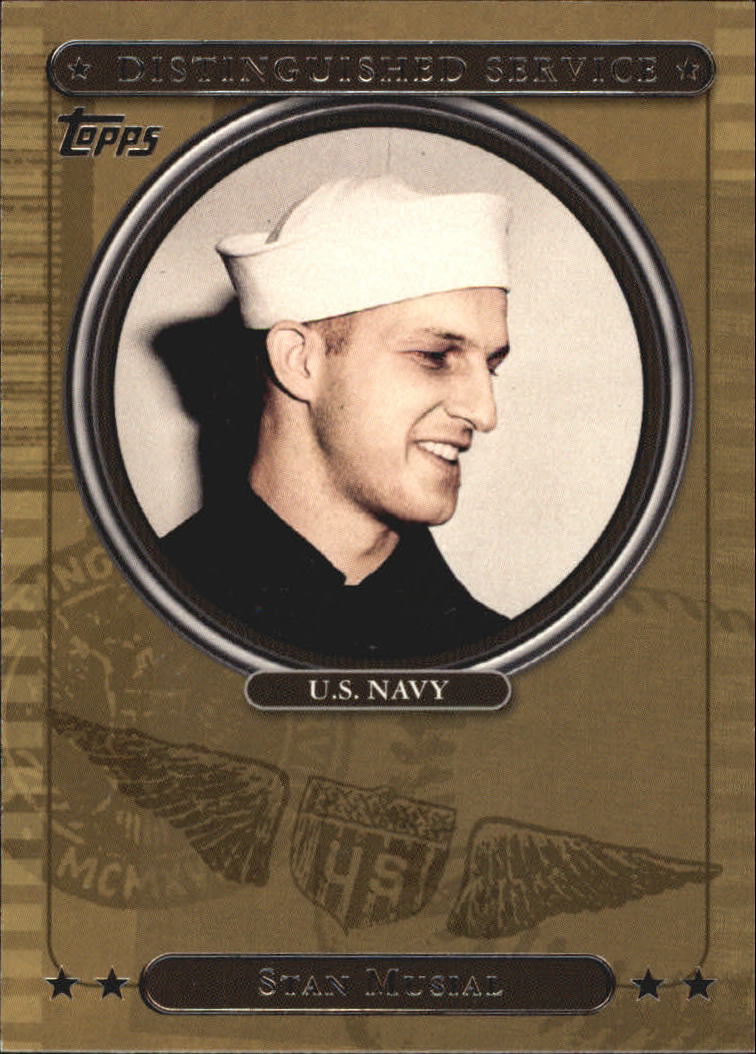2007 Topps Distinguished Service #DS23 Stan Musial