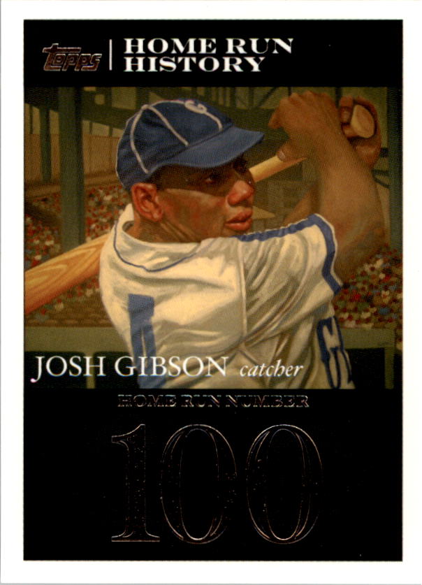 2007 Topps Gibson Home Run History #JG15 Josh Gibson