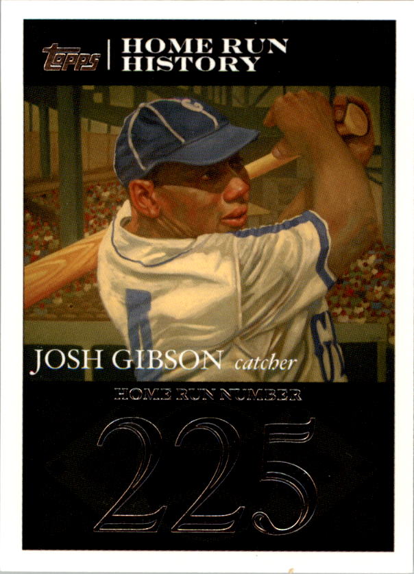 2007 Topps Gibson Home Run History #JG31 Josh Gibson