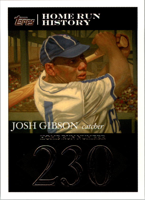 2007 Topps Gibson Home Run History #JG32 Josh Gibson