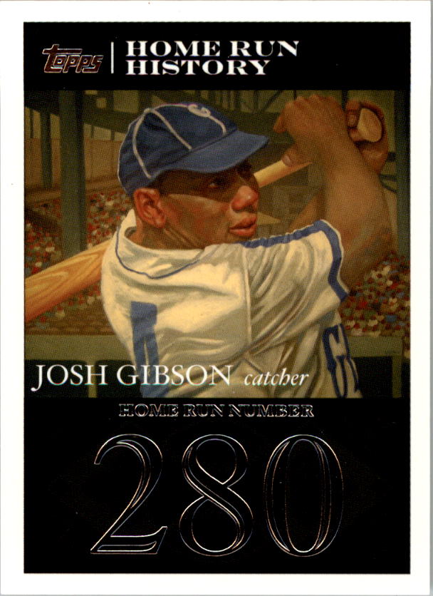 2007 Topps Gibson Home Run History #JG38 Josh Gibson