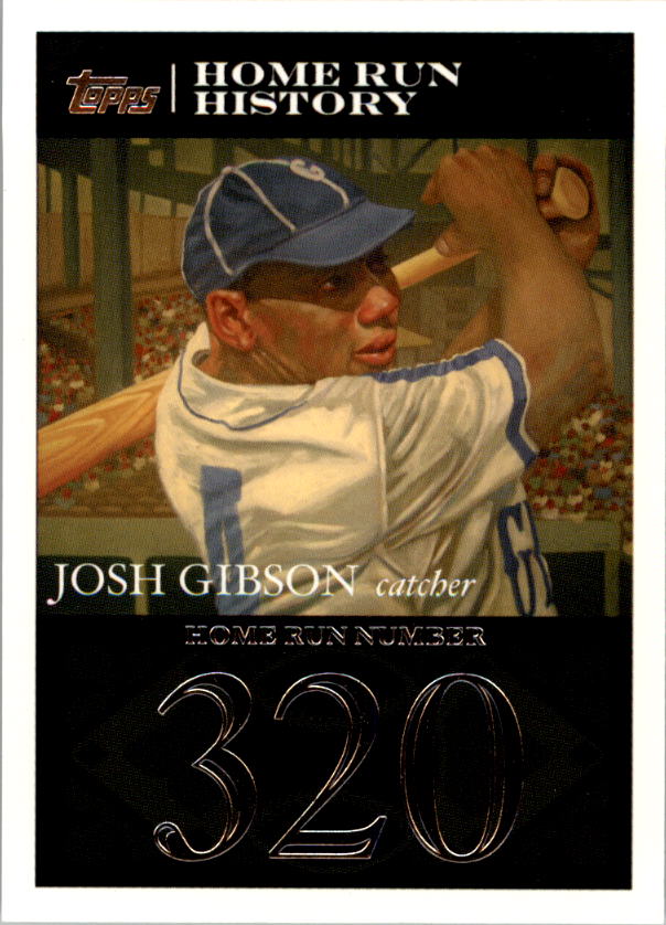 2007 Topps Gibson Home Run History #JG42 Josh Gibson