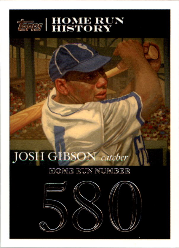 2007 Topps Gibson Home Run History #JG74 Josh Gibson