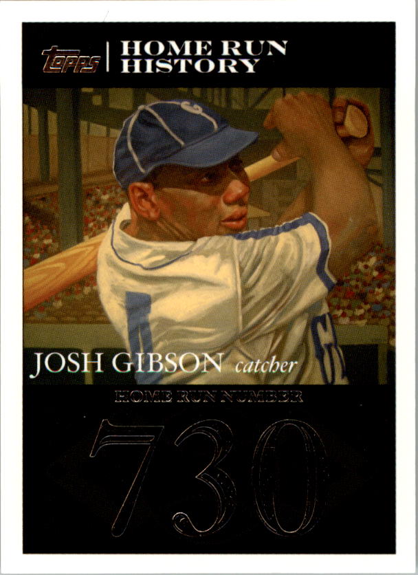 2007 Topps Gibson Home Run History #JG92 Josh Gibson