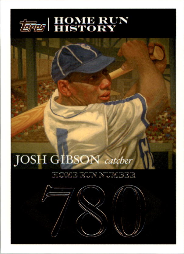 2007 Topps Gibson Home Run History #JG98 Josh Gibson