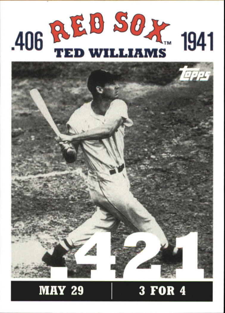 2007 Topps Williams 406 #TW12 Ted Williams