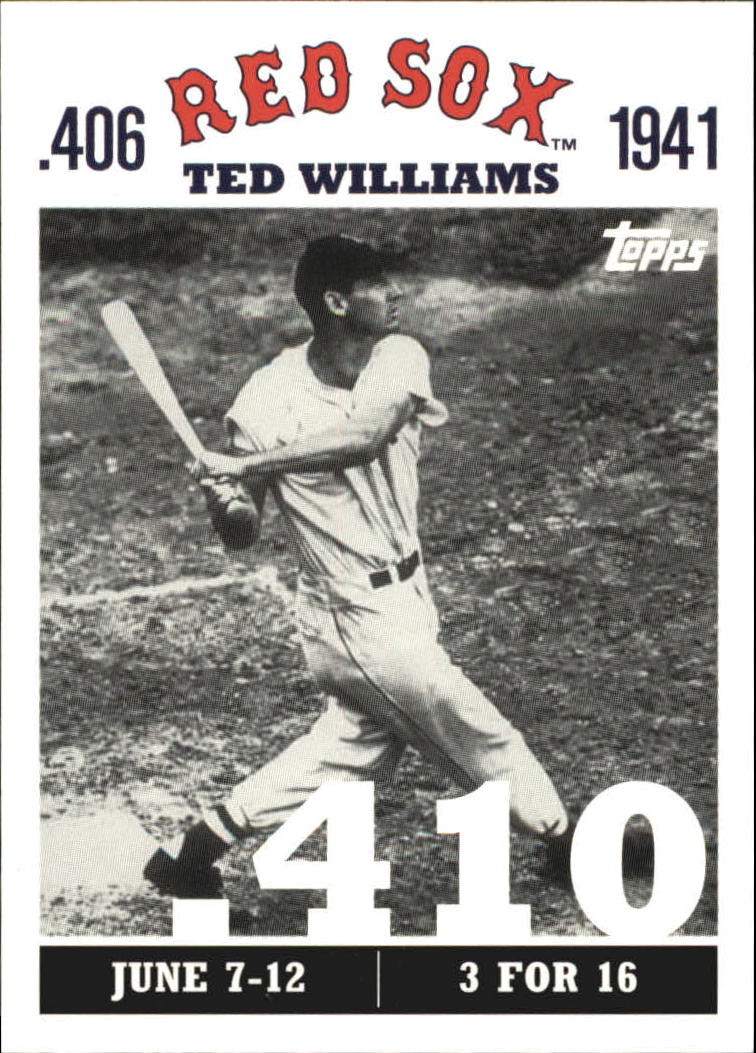 2007 Topps Williams 406 #TW18 Ted Williams