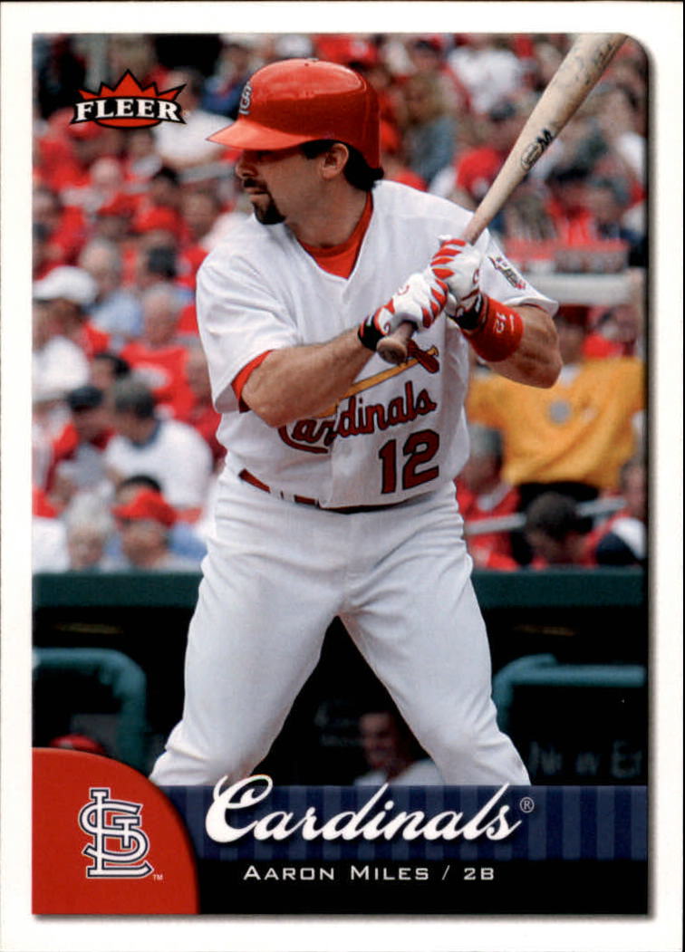 2007 Fleer Baseball "Main Set" Base Cards #1 to #200 - Picture 76 of 255