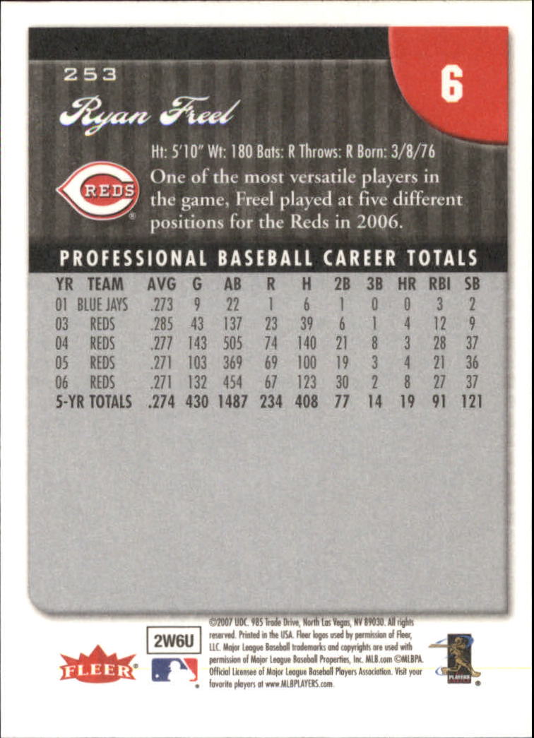 A1724- 2007 Fleer Baseball Cards 251-400 +Inserts -You Pick- 15+ FREE US SHIP - Picture 7 of 327