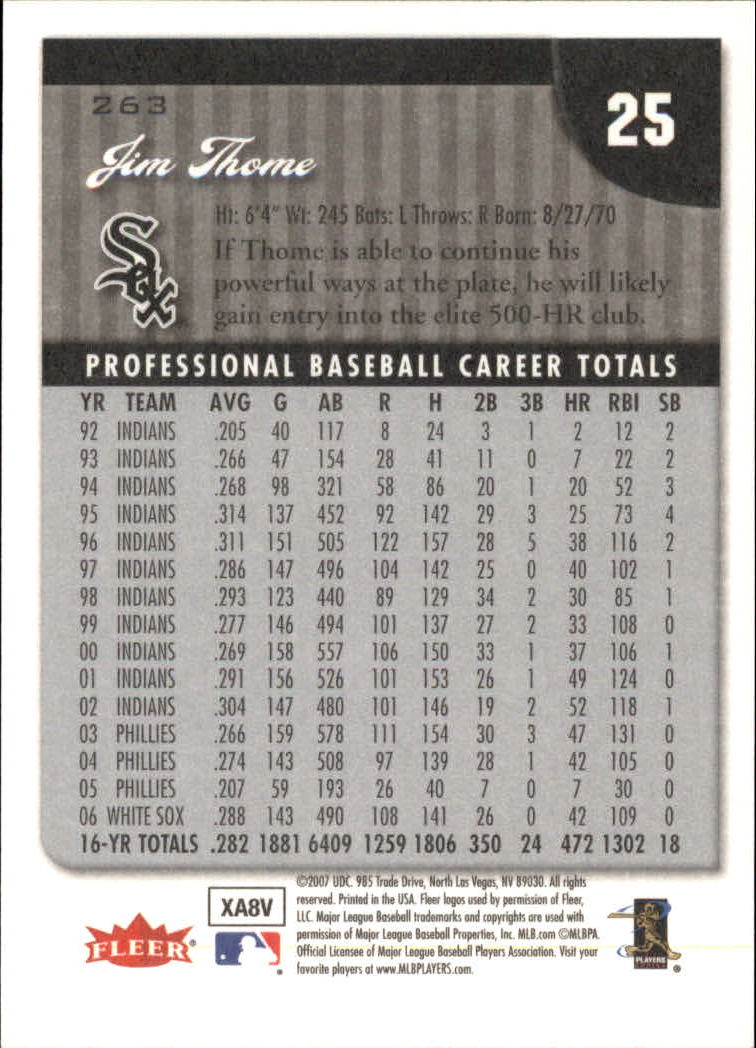 A1724- 2007 Fleer Baseball Cards 251-400 +Inserts -You Pick- 15+ FREE US SHIP - Picture 27 of 327