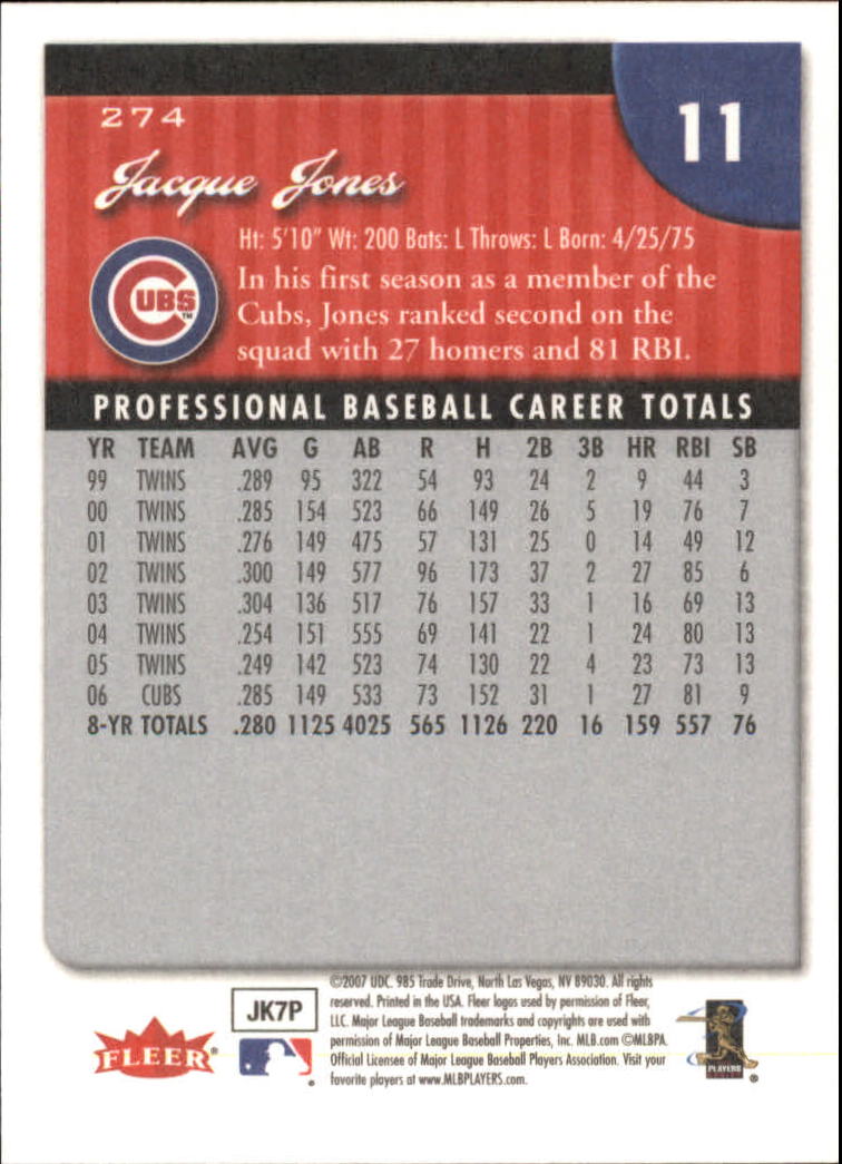 A1724- 2007 Fleer Baseball Cards 251-400 +Inserts -You Pick- 15+ FREE US SHIP - Picture 49 of 327