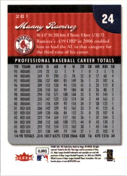 A1724- 2007 Fleer Baseball Cards 251-400 +Inserts -You Pick- 15+ FREE US SHIP - Picture 63 of 327