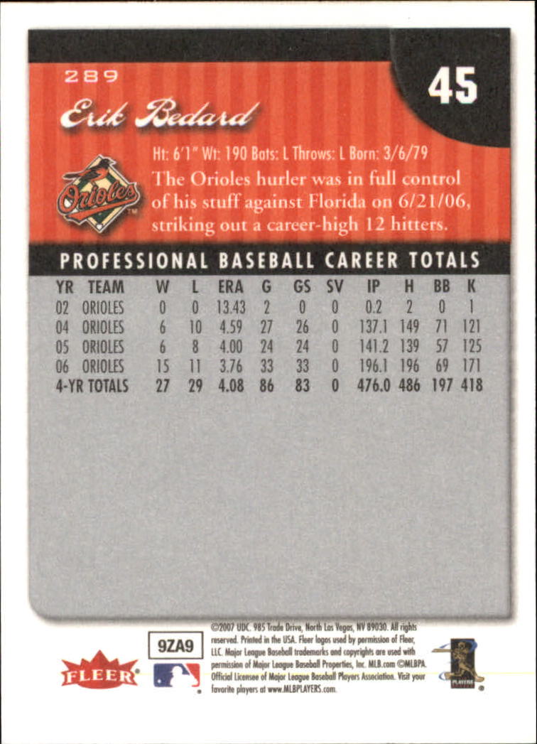 A1724- 2007 Fleer Baseball Cards 251-400 +Inserts -You Pick- 15+ FREE US SHIP - Picture 75 of 327