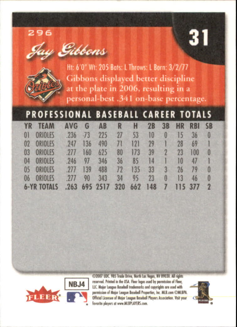 A1724- 2007 Fleer Baseball Cards 251-400 +Inserts -You Pick- 15+ FREE US SHIP - Picture 89 of 327