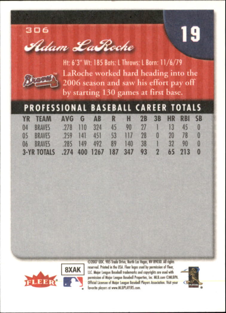 A1724- 2007 Fleer Baseball Cards 251-400 +Inserts -You Pick- 15+ FREE US SHIP - Picture 109 of 327