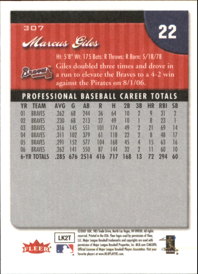 A1724- 2007 Fleer Baseball Cards 251-400 +Inserts -You Pick- 15+ FREE US SHIP - Picture 111 of 327