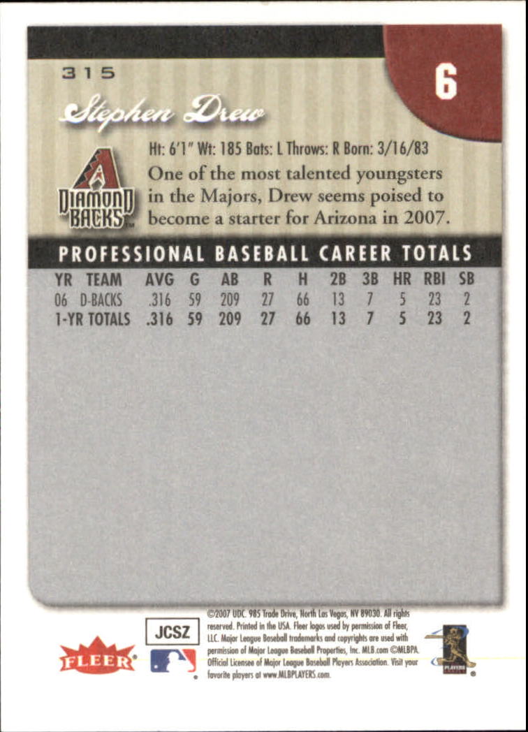 A1724- 2007 Fleer Baseball Cards 251-400 +Inserts -You Pick- 15+ FREE US SHIP - Picture 127 of 327