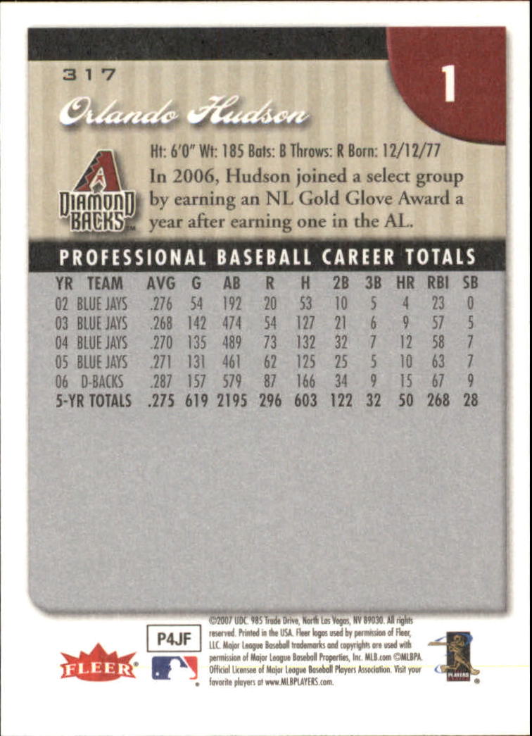 A1724- 2007 Fleer Baseball Cards 251-400 +Inserts -You Pick- 15+ FREE US SHIP - Picture 131 of 327