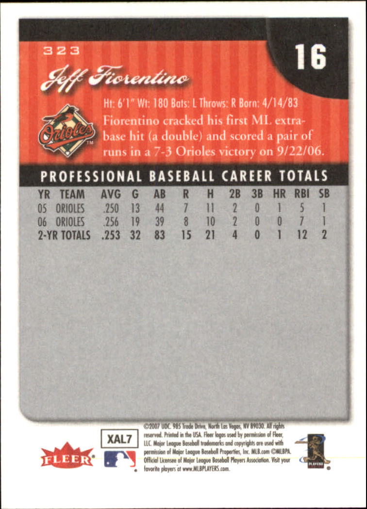 A1724- 2007 Fleer Baseball Cards 251-400 +Inserts -You Pick- 15+ FREE US SHIP - Picture 143 of 327