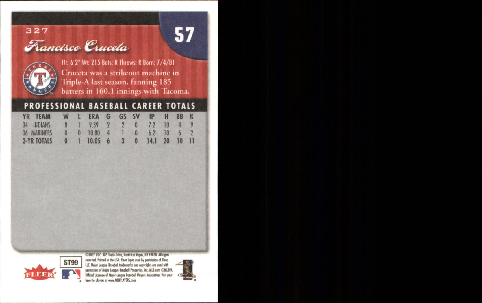 A1724- 2007 Fleer Baseball Cards 251-400 +Inserts -You Pick- 15+ FREE US SHIP - Picture 151 of 327