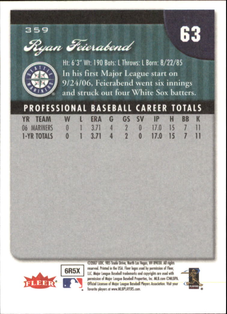 A1724- 2007 Fleer Baseball Cards 251-400 +Inserts -You Pick- 15+ FREE US SHIP - Picture 215 of 327