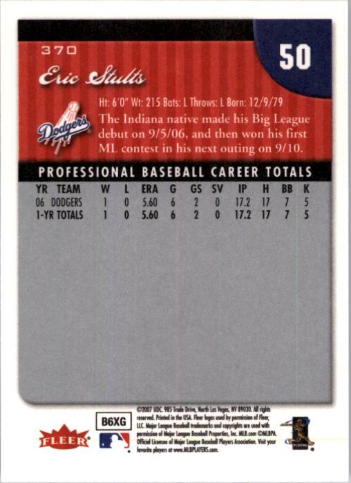 A1724- 2007 Fleer Baseball Cards 251-400 +Inserts -You Pick- 15+ FREE US SHIP - Picture 237 of 327