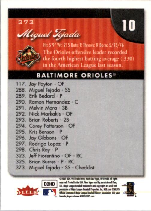 A1724- 2007 Fleer Baseball Cards 251-400 +Inserts -You Pick- 15+ FREE US SHIP - Picture 243 of 327