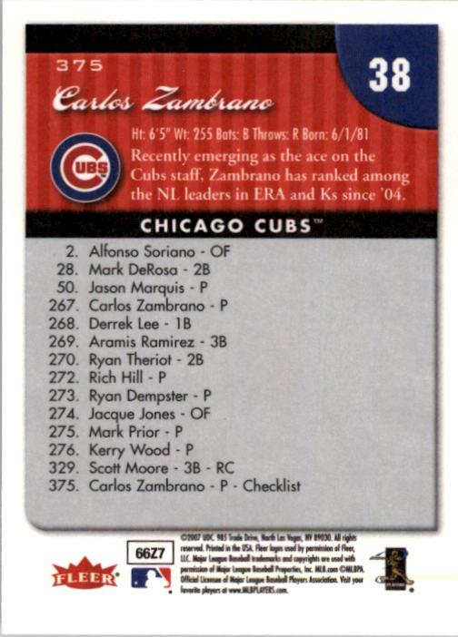 A1724- 2007 Fleer Baseball Cards 251-400 +Inserts -You Pick- 15+ FREE US SHIP - Picture 245 of 327
