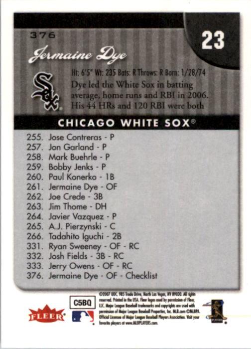A1724- 2007 Fleer Baseball Cards 251-400 +Inserts -You Pick- 15+ FREE US SHIP - Picture 247 of 327