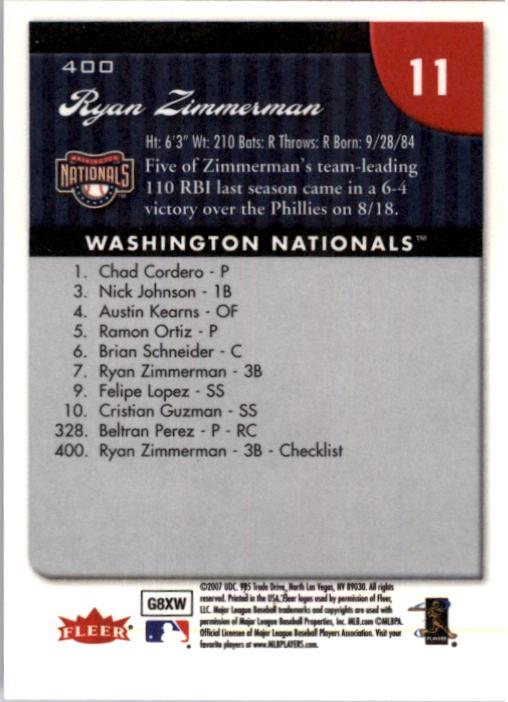 A1724- 2007 Fleer Baseball Cards 251-400 +Inserts -You Pick- 15+ FREE US SHIP - Picture 293 of 327