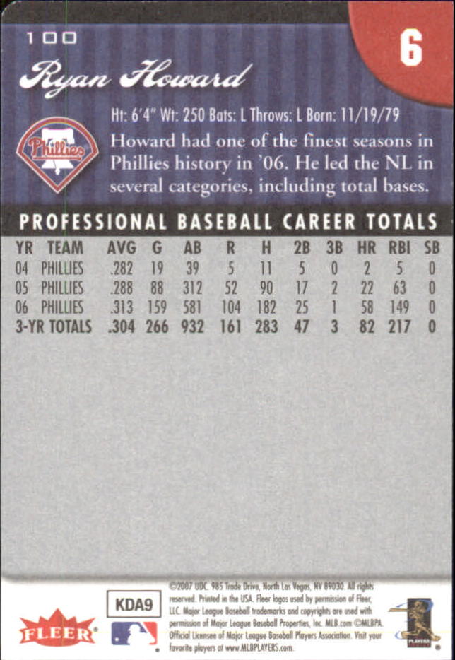A1724- 2007 Fleer Baseball Cards 251-400 +Inserts -You Pick- 15+ FREE US SHIP - Picture 305 of 327
