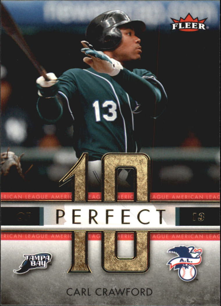 2007 Fleer Perfect 10 #CC Carl Crawford