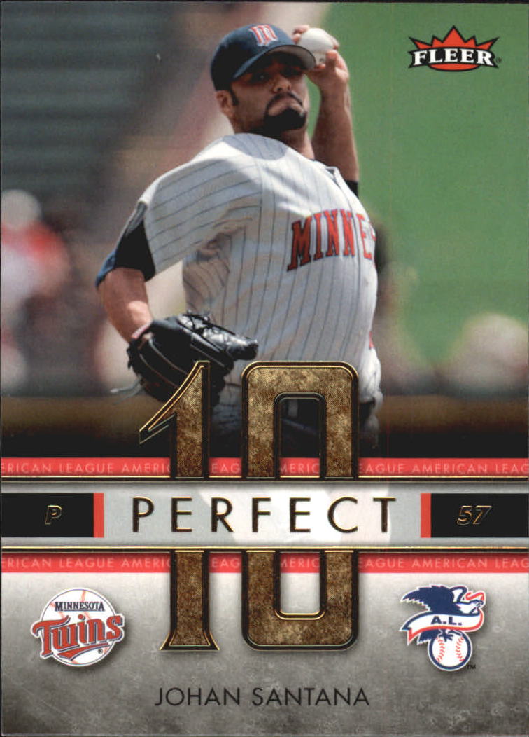 2007 Fleer Baseball "Perfect 10" Insert Cards - Picture 10 of 19