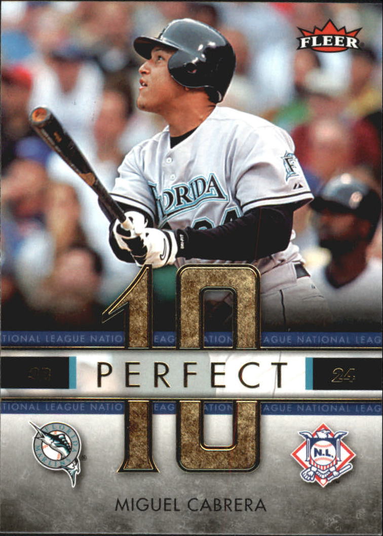 2007 Fleer Baseball "Perfect 10" Insert Cards - Picture 12 of 19